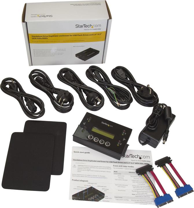 Immagine prodotto StarTech Clonatore/Cancellatore USB E Sata