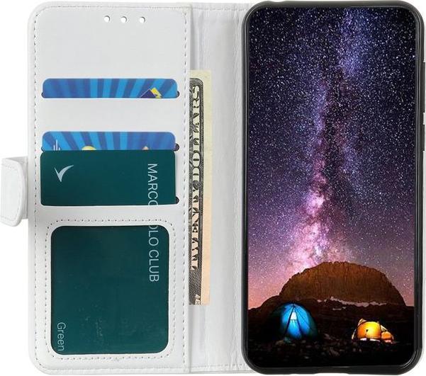 Actual product image MU Classic Crazy Horse Leather Bookcover Series (Realme 8 5G)
