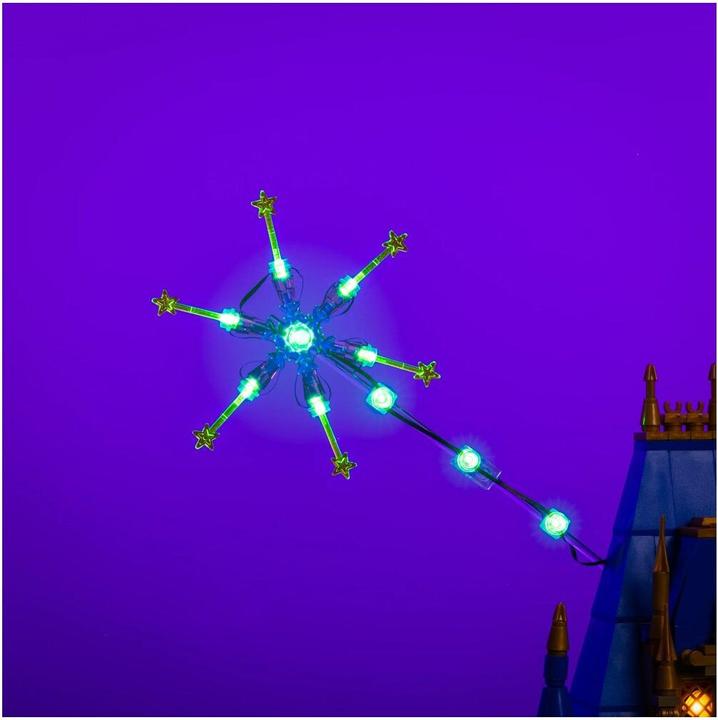 Actual product image Light my bricks LMB 2.0 LEGO® 43222# Disney Castle Light Kit