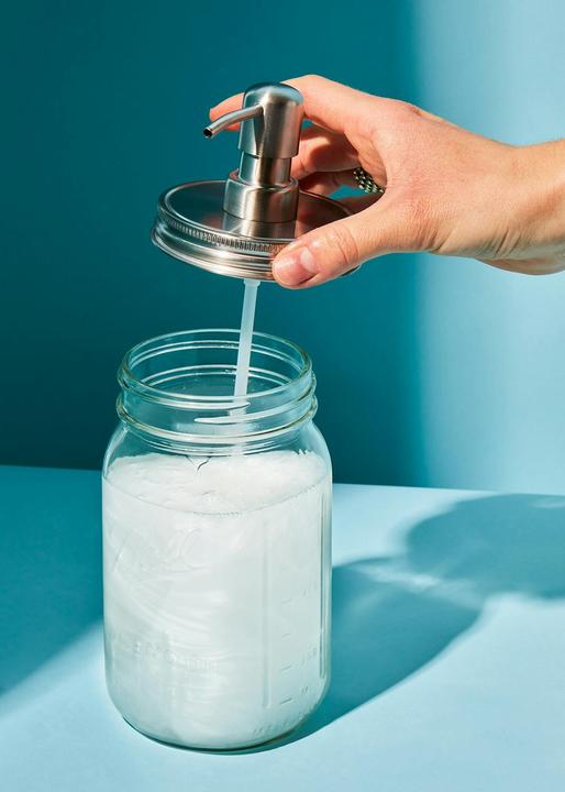 Produktbild KoRo Seifenspender Aufsatz für Ball Mason Jar 86 mm