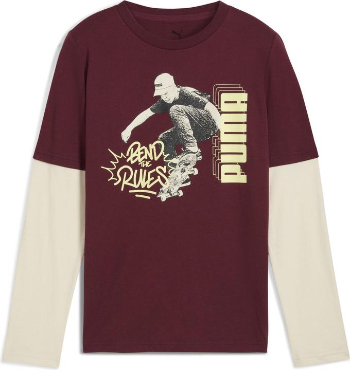Actual product image Puma MID90s Layered Longsleeve B (140)