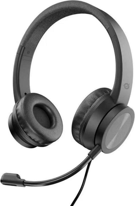 Produktbild Conceptronic Headset Geräuschunterdrückung,USB,2.0m schwarz (Kabelgebunden, USB-A)