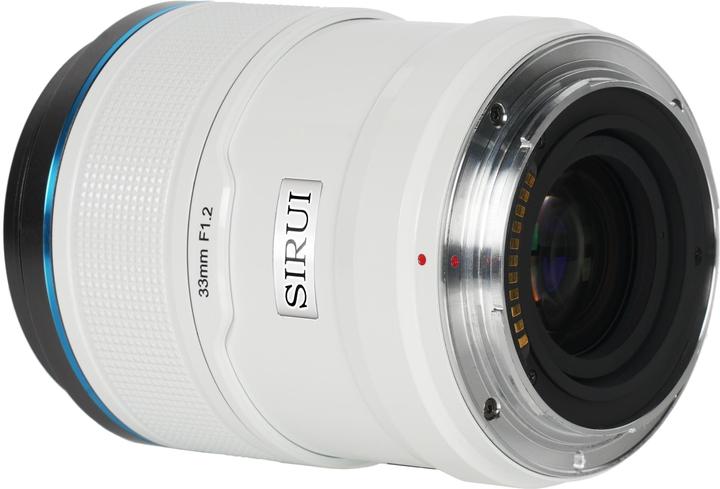 Actual product image Sirui Sniper 33mm F1.2 APSC Auto-Focus Lens (Sony E-Mount, White) (Sony E, APS-C / DX)