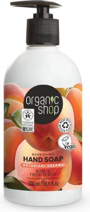 Organic Shop Organic Rose Peach (Flüssigseife, 500 ml)