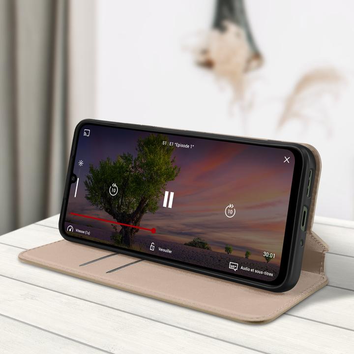 Image du produit Avizar Classic Edition, couverture arrière avec rabat magnétique Series (Xiaomi Poco C65)