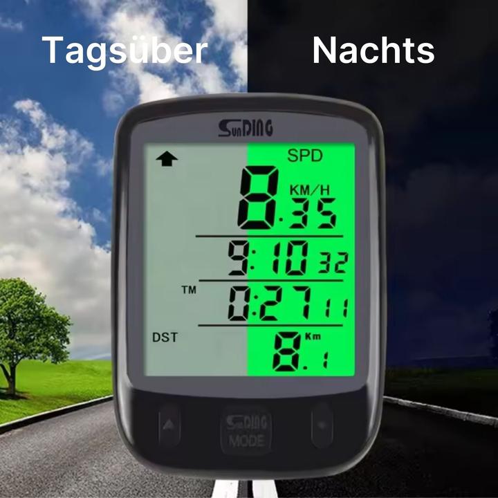 Produktbild Hermex Sunding Velocomputer Fahrradcomputer Fahrradtacho Bikecomputer