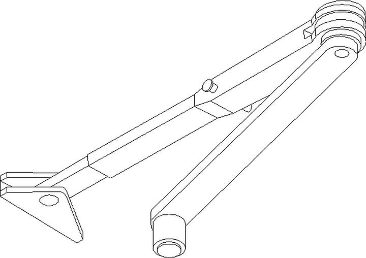 Produktbild Geze Feststellgestänge (Zimmertür, Eingangstür, Holztür, Balkontür, Indoor)