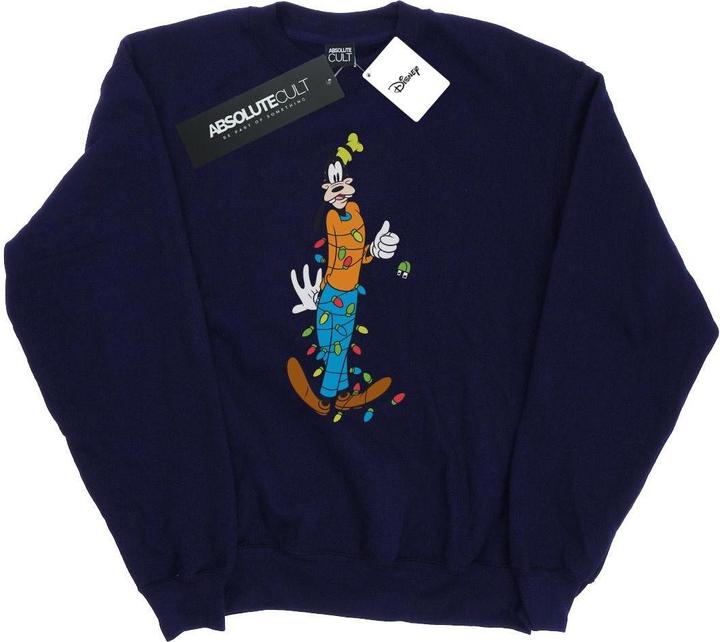 Disney Goofy Christmas Lights Sweatshirt (XL)
