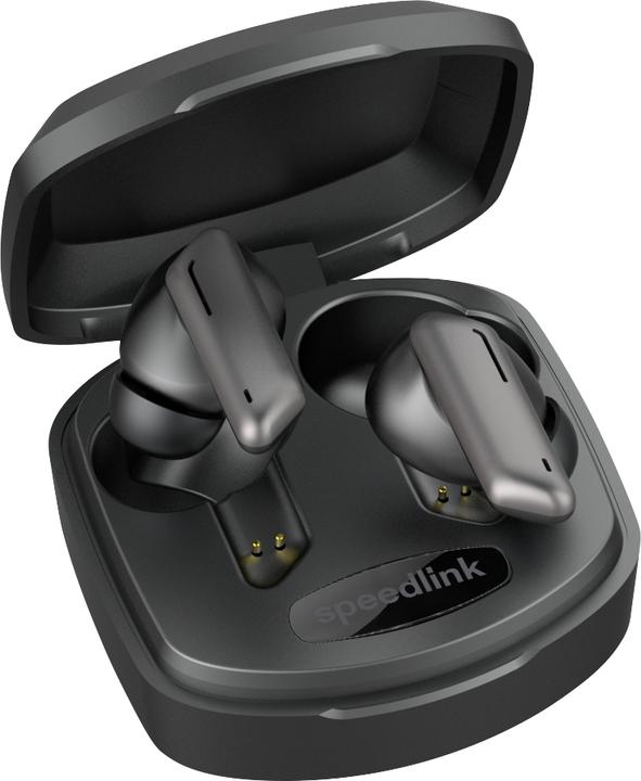 Produktbild Speedlink VIVAS True Wireless In-Ear Kopfhörer, grau In-Ear Kopfhörer, schwarz (12 h, Kabellos)