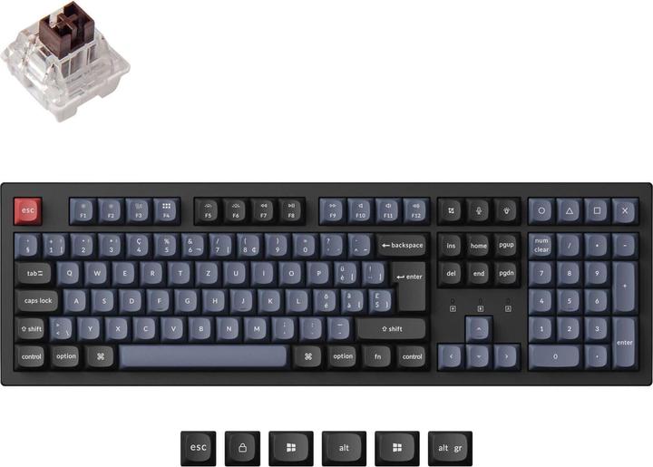 Produktbild Keychron K10 Pro (CH, Kabelgebunden, Kabellos)