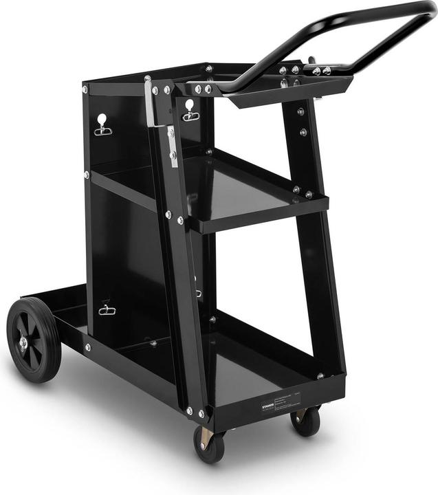 Actual product image Stamos Schweisswagen 3 Etagen Werkstattwagen Schweissgerätewagen Schweissmobil 80 kg