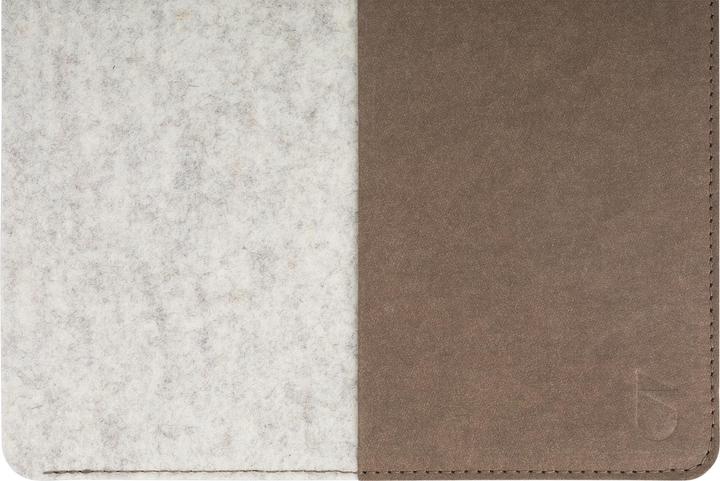 Produktbild Oakywood Felt MacBook Sleeve - MacBook Hülle - aus Merinowollfilz gefertigt - Steingrau / MacBook Pro 13” - O (13", Apple)