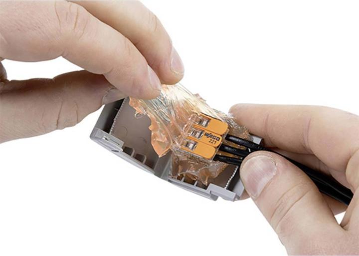 Produktbild Wago Gelbox für Verbindungsklemmen Aderleitungen