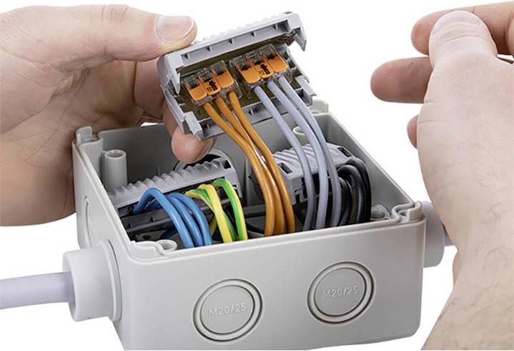 Produktbild Wago Gelbox für Verbindungsklemmen Aderleitungen