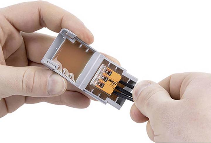 Actual product image Wago Gel box for connection terminals wire leads