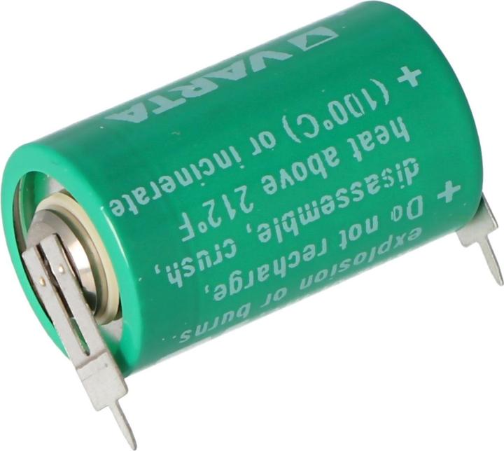 Produktbild Varta Akku CR1/2AA Lithium Batterie 6127 mit 1er Print Lötfahne (1 Stk., CR 1/2AA, 950 mAh)