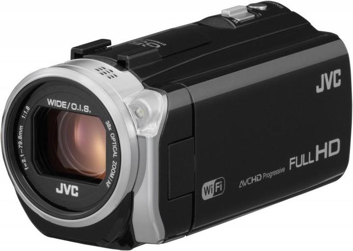 JVC Camcorder GZ-EX515BEU schwarz (2.50 Mpx, 50p, 40 x)