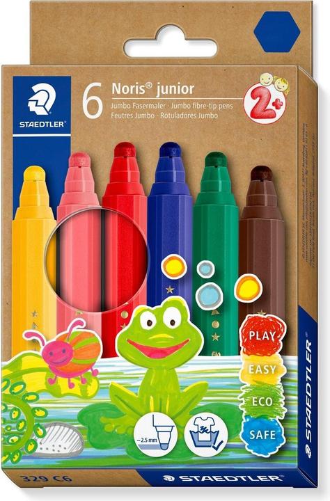 Actual product image Staedtler Fibre pens (Multinational, 6 x)