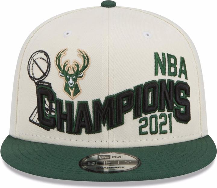 Actual product image New Era 9Fifty Champsions 2021 Milwaukee Bucks (One size)