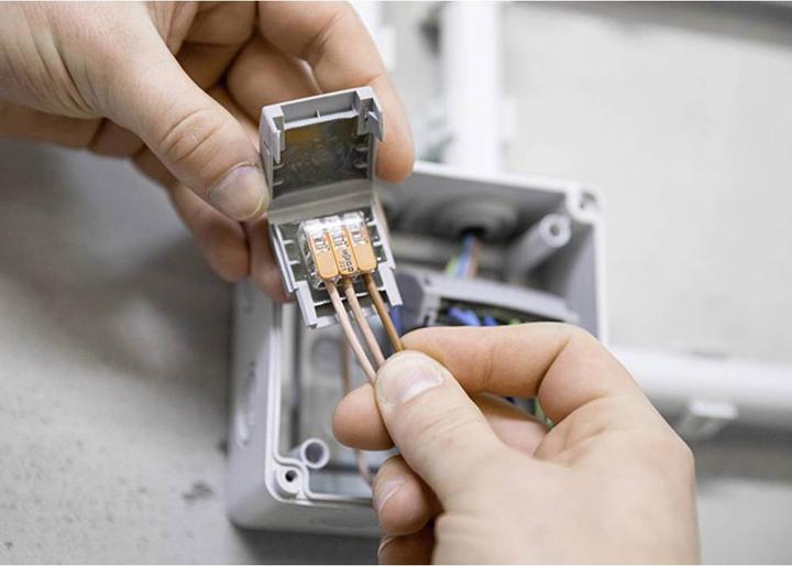Produktbild Wago Gelbox für Verbindungsklemmen Aderleitungen