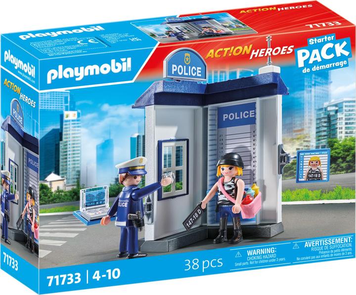 Produktbild Playmobil Polizei Ermittlungszimmer (71733, Playmobil Action Heroes)