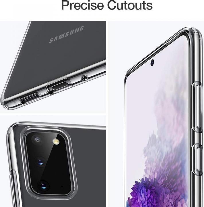 Actual product image Screenguard Samsung Galaxy S20 FE Flexible TPU Clear Case (Samsung Galaxy S20 FE)