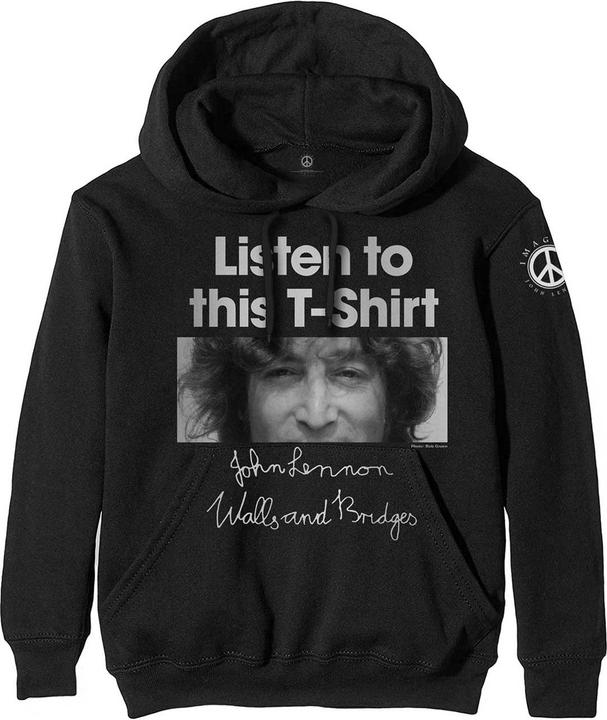 Actual product image John Lennon Listen To This (Hoodie) (XL)