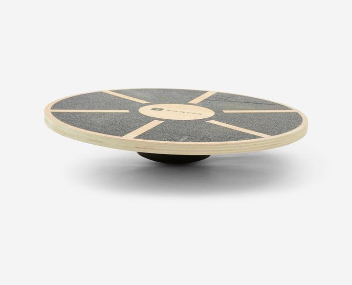 Domyos Balance Board Fitness aus Holz schwarz