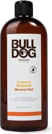 Produktbild Bulldog Lemon and Bergamot Shower Gel Fresh and Revitalizing Body Wash 500ml (500 ml)