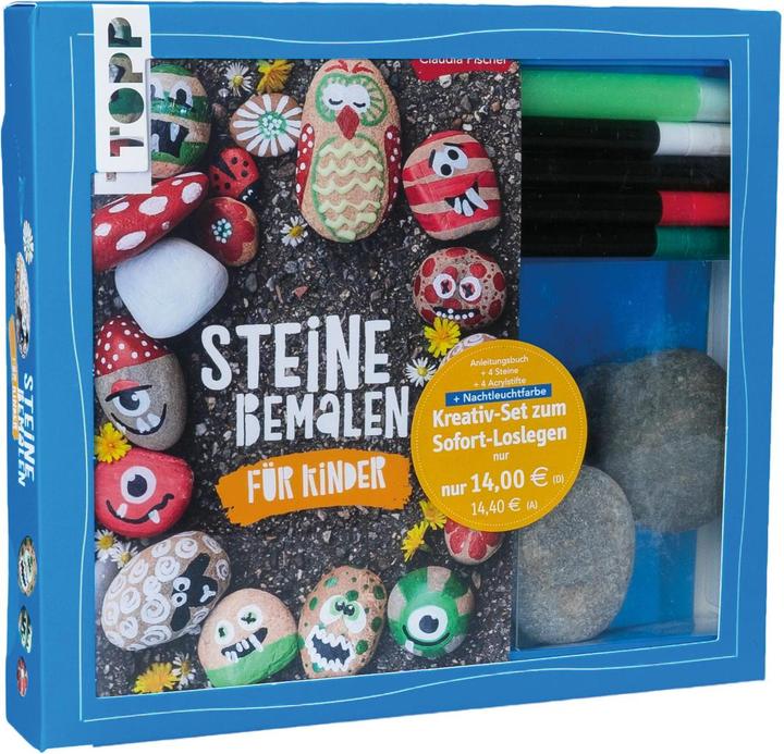 Productafbeelding Topp Creatieve set - Stenen schilderen