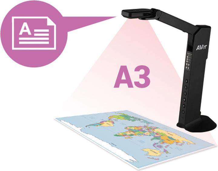 Actual product image AVerMedia AVer M11-8MV Digital Document Camera (Full HD, A3)