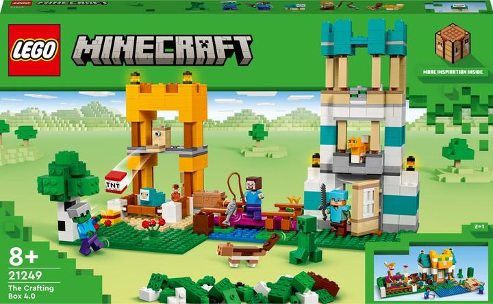 LEGO 21249 La boîte d'artisanat 4 (21249, LEGO Minecraft)