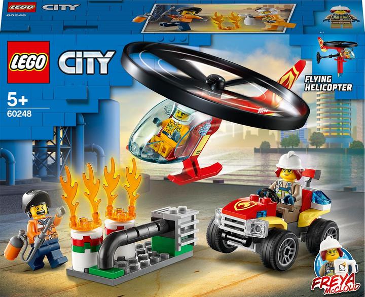 LEGO Einsatz mit dem Feuerwehrhubschrauber (60248, LEGO City)