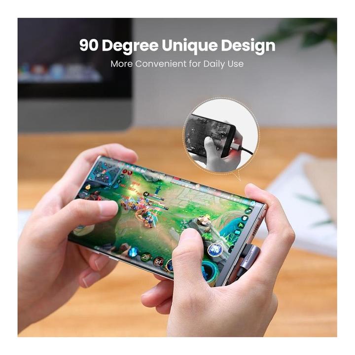 Produktbild Ugreen USB C – USB C (2 m, USB 2.0)