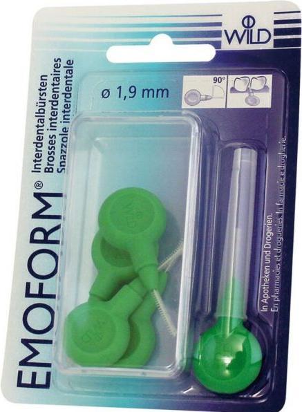 Image du produit Emoform Interdentalbürsten 1.9mm hellgrün (5 x, 1.90 mm)