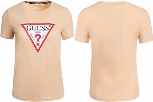 Immagine prodotto Guess Maglietta beige da donna Original, beige, Small (S)