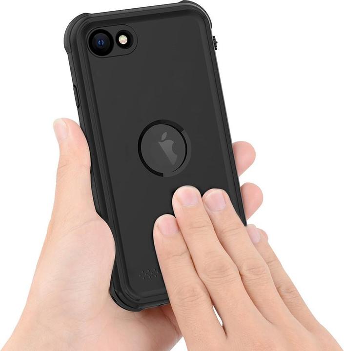 Produktbild Redpepper iPhone SE / 8 / 7 Wasserdichte Schutzhülle Schwarz (Apple iPhone SE (2nd Gen), Apple iPhone SE (3rd Gen), Apple iPhone 8, Apple iPhone 7)