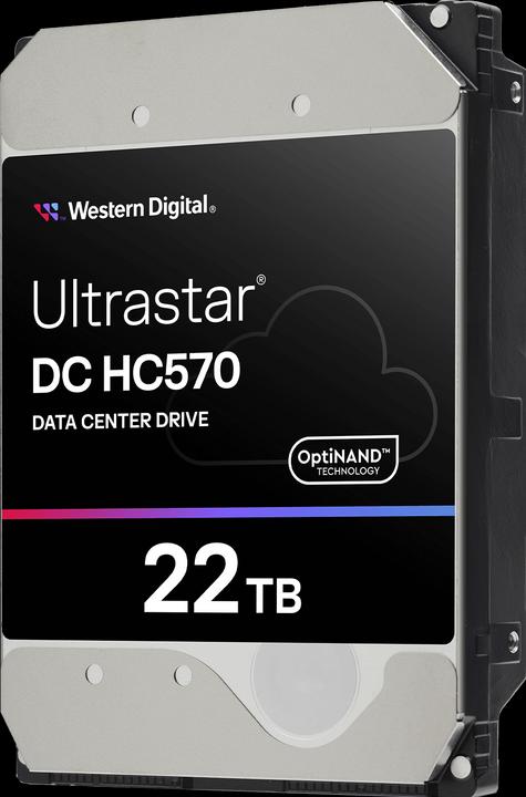Actual product image WD Ultrastar DC HC570 (22 TB, 3.5", CMR)