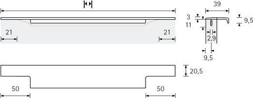 Actual product image Hettich ProDecor Lamezia