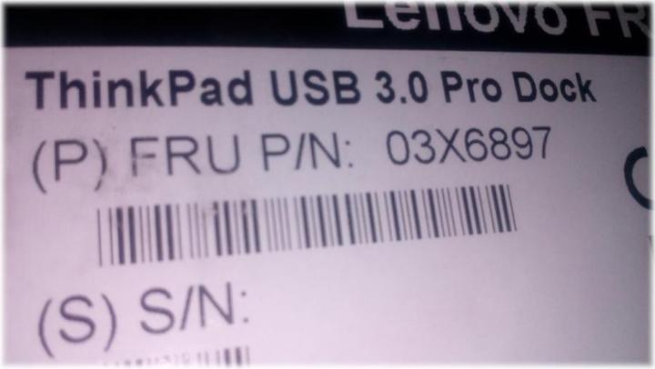 Image du produit Lenovo ThinkPad Pro (USB-B, 9 Ports)