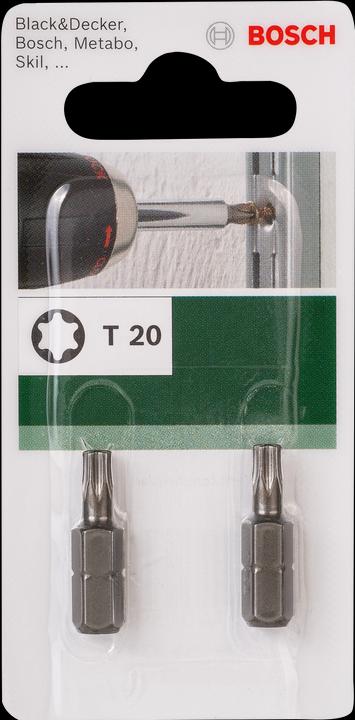 Produktbild Bosch Zubehör Schrauberbit Standard T (T 20)