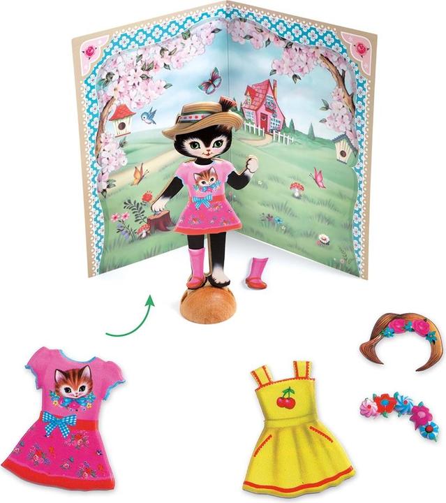 Produktbild Djeco Klebeset Kleiner Kleiderschrank