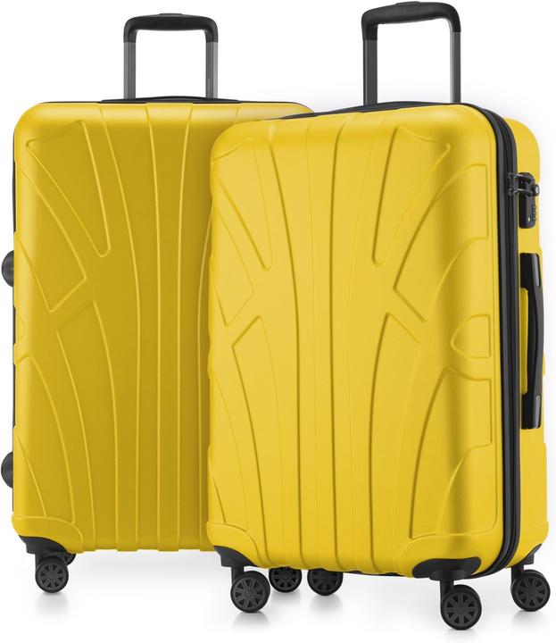 Actual product image Suitline 2-teiliges Kofferset (68 l, M (50 - 90l))