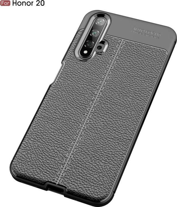 Produktbild Screenguard Huawei Nova 5T Hülle Leather Design TPU Cover (Huawei Nova 5T)
