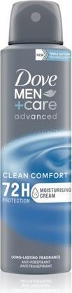 Dove Antiperspirant spray Men+ Care Advanced Cool Fresh (Anti-Perspirant) 150 ml (Spray, 150 ml)