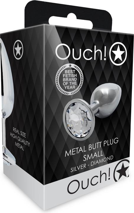Produktbild Ouch! Round Gem Butt Plug - Small