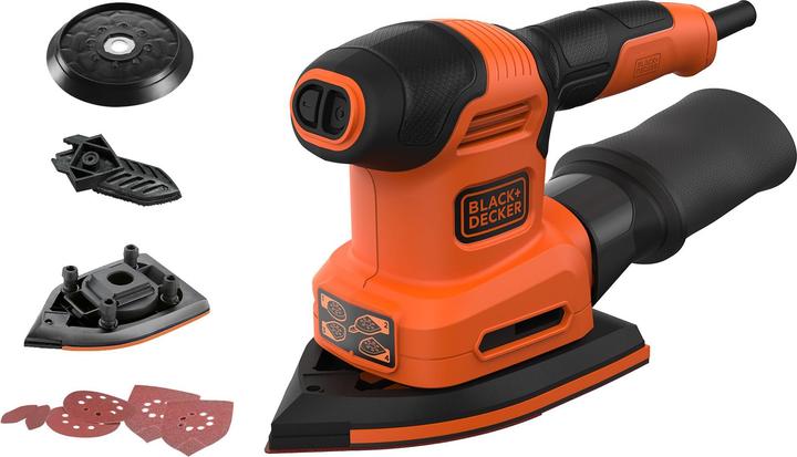 Produktbild Black & Decker Multischleifer 4in1 BEW200 (Multischleifer, 200 W)