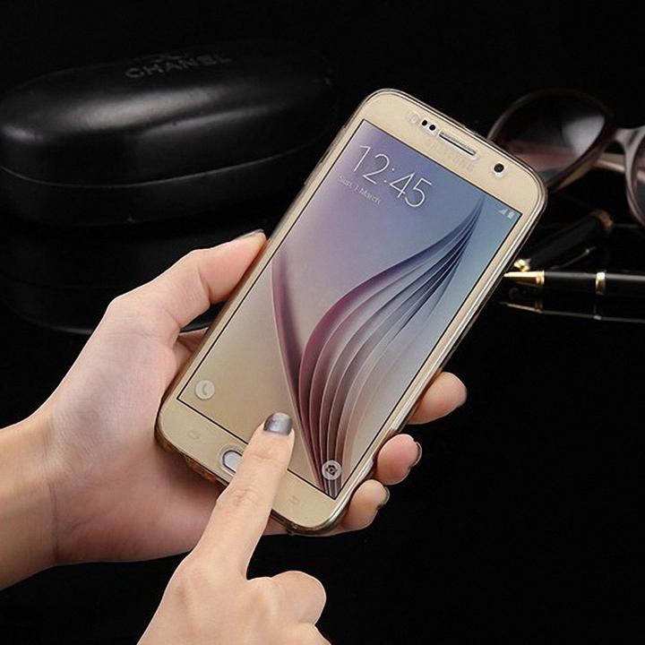 Produktbild König Design Huawei Ascend G620s Full Body 360 Silikon Schutzhülle Handyhülle Case Hülle Gold (Huawei Ascend G620s)