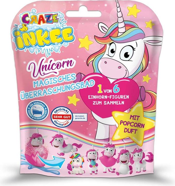 Produktbild Craze Badekugel Inkee: Mit Überraschung – Unicorn (Badekugeln)