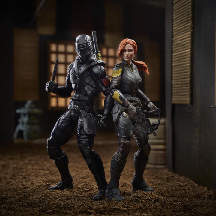Produktbild Hasbro G.I. Joe Classified Series Snake Eyes: G.I. Joe Origins Scarlett Action-Figur 20 Spielzeug zum Samme